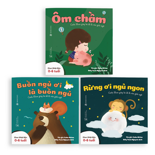 trọn bộ ehon 11 cốn mới cho bé từ 0 đến 3 tuổi