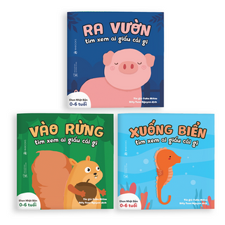 trọn bộ ehon 11 cốn mới cho bé từ 0 đến 3 tuổi