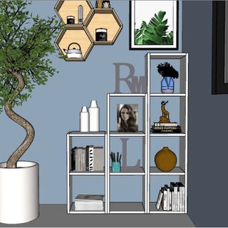 Kệ trang trí đa năng siêu yêu