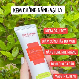 Kem chống nắng Cell fusionC