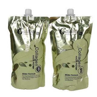 Bộ thuốc Ép, duỗi tóc GALAMY colagen 1000ml hàng chuẩn