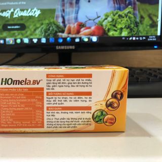 HOmela.BV – Viên Ngậm Trị Ho, Dùng được cho người bệnh tiểu đường