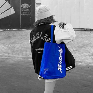 Áo khoác dù kiểu bomber logo chữ F cá tính phong cách