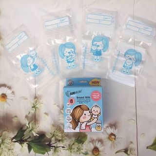 Túi trữ sữa Sunmum Thái Lan 250 ml (50 túi/hộp)