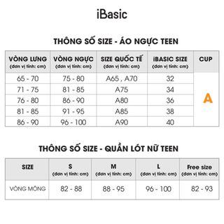Áo Ngực Teen Cotton Tròng Cổ VA106