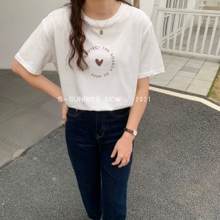 Áo thun phông cotton dáng thụng