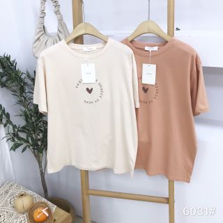 Áo thun phông cotton dáng thụng