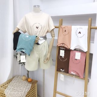 Áo thun phông cotton dáng thụng