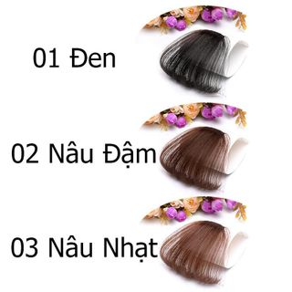 Tóc Mái thưa giả Có Kẹp