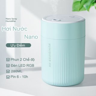 Máy Xông Tinh Dầu Chạy Pin 6h-10h, Máy Phun Sương Tạo Ẩm Thông Minh MX03 giá sỉ