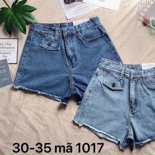 Quần Short jean nữ bigsize Ms1017 giá sỉ