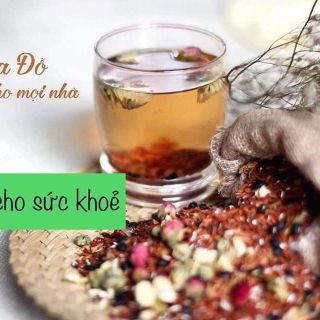 TRÀ GẠO LỨT ĐẬU ĐEN
