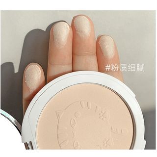 Phấn Nén Gella's Hạt Ngọc Tặng Kèm Bông Đánh