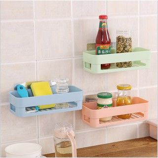 KỆ NHỰA NHÀ TẮM, NHÀ BẾP MINI TREO TƯỜNG ĐA