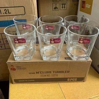 Cốc 5 Cạnh Thủy Tinh CB01 Trắng 507A ( THÙNG 12B)