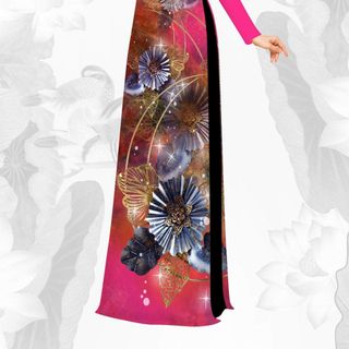 Xưởng sỉ-ÁO DÀI ĐAN LÊ 724