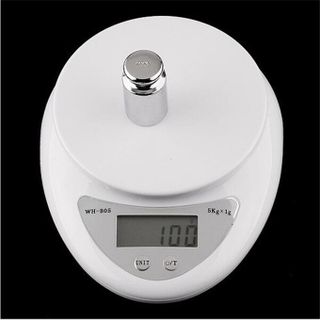 (Tặng 2 Pin) Cân Điện Tử Nhà Bếp 5kg - Cân Chia Thực Phẩm Nhà Bếp - Cân Tiểu Ly 5kg WH - B05 5KG