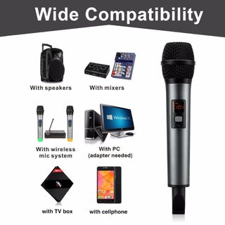 Micro karaoke dành cho ô tô BX7 - Micro đa năng cao cấp - Biến mọi loa vi tính thành loa karaoke