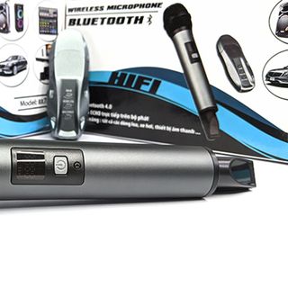 Micro karaoke dành cho ô tô BX7 - Micro đa năng cao cấp - Biến mọi loa vi tính thành loa karaoke
