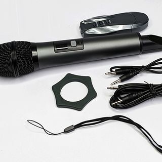 Micro karaoke dành cho ô tô BX7 - Micro đa năng cao cấp - Biến mọi loa vi tính thành loa karaoke