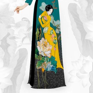 Xưởng sỉ-ÁO DÀI ĐAN LÊ 4593