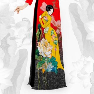 Xưởng sỉ-ÁO DÀI ĐAN LÊ 4593