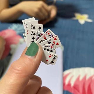 BỘ BÀI SIÊU MINI 54 LÁ (KỂ CẢ 2 LÁ JOKER), 1.5CM