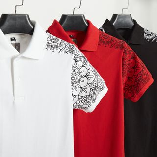 [size to 50-110kg] Áo thun nam cá sấu HỌA tiết