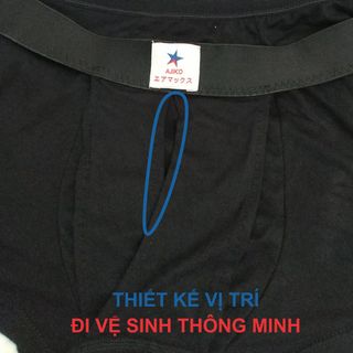 Bán Buôn Hộp 2 chiếc Quần Sịp - Quần lót Sơ Vin Thông Minh cao cấp AJIKO