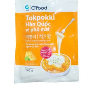 Topokki Hàn Quốc vị phô mai OFood 140g giá sỉ