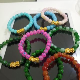 Chuỗi đeo tay tỳ hưu đủ màu rất đẹp