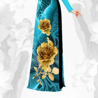 Xưởng sỉ-ÁO DÀI ĐAN LÊ 4044