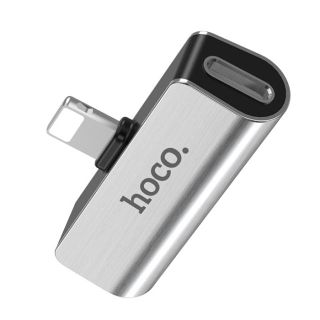Jack chuyển đổi Hoco LS25 - Lightning to Lightning, 3.5mm