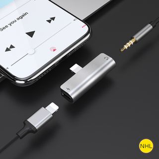 Jack chuyển đổi Hoco LS25 - Lightning to Lightning, 3.5mm