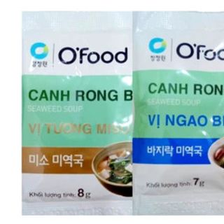 Canh rong biển Ofood 7g giá sỉ