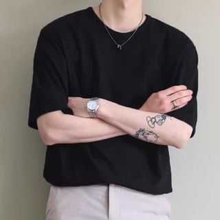 áo thun trơn cotton 4 chiều