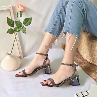 Sandal dây kim tuyến cao 5f