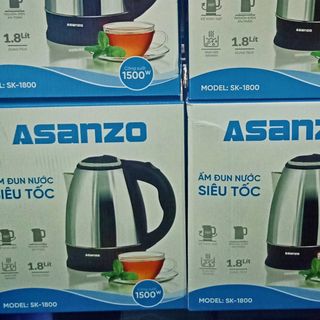 Bình đun siêu tốc ASANZO SK-1800
