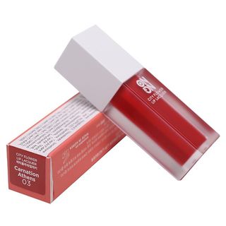 son kem lì Dạng Tint Kết Hợp Má Hồng City Flower Lip Lacquer