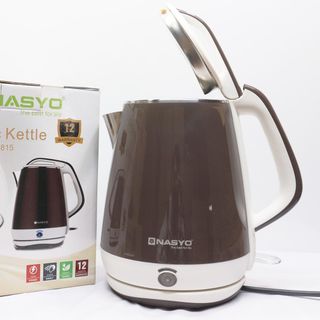 Ấm Siêu Tốc Nasyo LJ-8815 2 Lớp Sang Trọng , Trang Nhã , Bền Đẹp