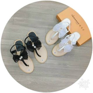 Sandal bệt nơ