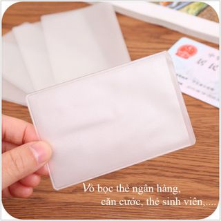Vỏ bọc thẻ căn cước, thẻ atm