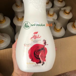 Sữa tắm Ajola Hoa Hồng Vitamin E 1200ml (Chai)