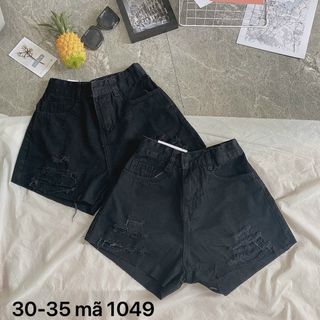 Quần short jean nữ bigsize