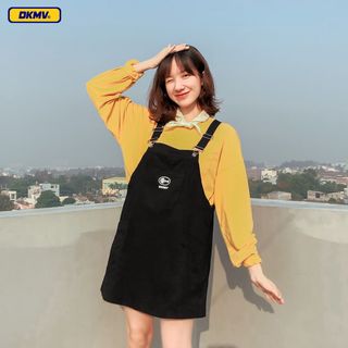 Yếm Váy Dài Frock Logo Fish - DKMV