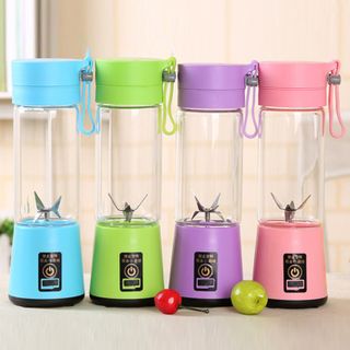 [Hồ Chí Minh] Máy Xay Sinh Tố Cầm Tay Mini Sạc Pin Loại 6 Lưỡi Dao