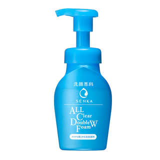 Bọt Rửa Mặt Tẩy Trang Senka Double W Foam 150ml
