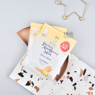 Mặt Nạ Cấp Ẩm Đàn Hồi Perfect Aqua Bouncy Mask Bouncy Moist Senka