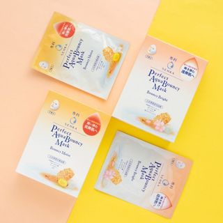 Mặt Nạ Cấp Ẩm Đàn Hồi Perfect Aqua Bouncy Mask Bouncy Moist Senka