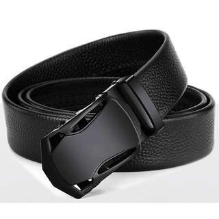 Thắt Lưng Nam Đen Họa Tiết